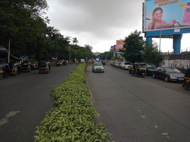 Rajput had parked his car in a lane near SV Road, where he and Coutinho argued for over an hour. (HT PHOTO) Rajput had parked his car in a lane near SV Road, where he and Coutinho argued for over an hour. (HT PHOTO)