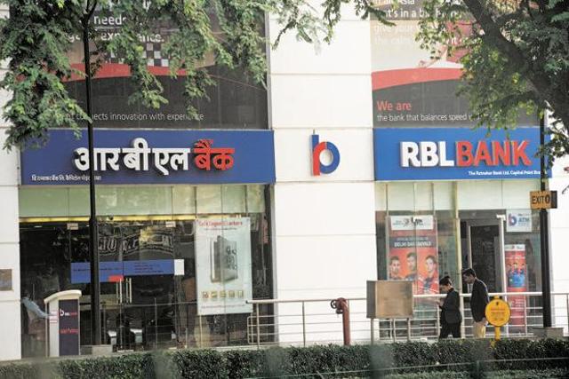 Shares of private sector lender RBL Bank listed at a 22% premium on Wednesday.(Livemint)