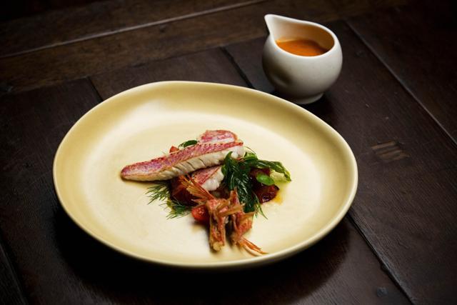 Red Mullet and Nightshades - a preparation made by Elena Duggan during MasterChef Australia (Photo courtesy: Masterchef Australia) Red Mullet and Nightshades - a preparation made by Elena Duggan during MasterChef Australia (Photo courtesy: Masterchef Australia)
