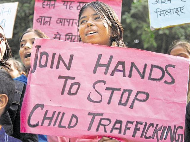 Under the adoption law, the Child Welfare Committee is in charge of ensuring that kids put up for adoption are “legally-free” and do not have parents looking for them..(Dijeshwar Singh/HT File Photo)