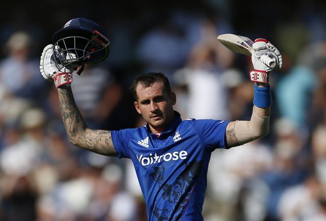 Alex Hales’ 122-ball 171 set the foundation for England’s 444/3, the highest ever ODI total. (REUTERS)