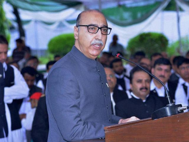 Abdul Basit, high commissioner of Pakistan, had dedicated Pakistan's 70th Independence Day to the liberation struggle of Kashmir, in his speech at the Pakistan High Commission in New Delhi on Aug 14. (PTI file photo) Abdul Basit, high commissioner of Pakistan, had dedicated Pakistan's 70th Independence Day to the liberation struggle of Kashmir, in his speech at the Pakistan High Commission in New Delhi on Aug 14. (PTI file photo)