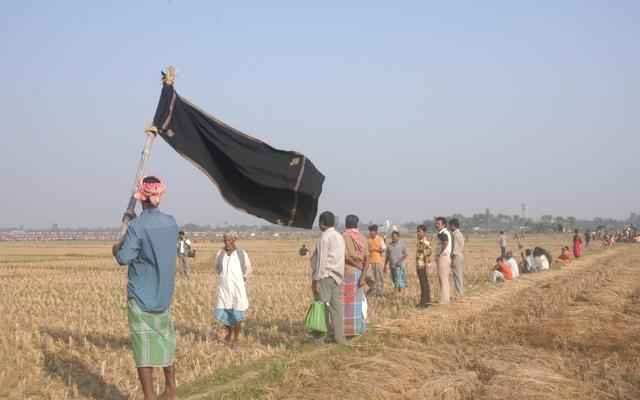 A file photo of the agitation in Singur.(Ashok Nath Dey/HT Photo)