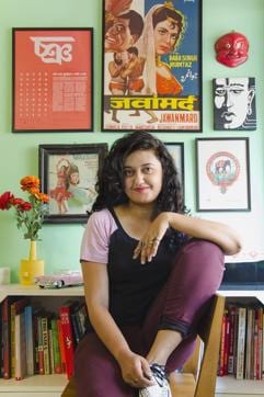 Graphic designer Mira Malhotra at Studio Kohl (Studio Kohl) Graphic designer Mira Malhotra at Studio Kohl (Studio Kohl)