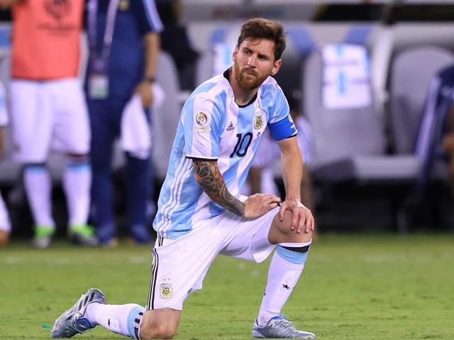 Messi led Argentina to several finals, but they came up short at the final hurdle each time. (AFP) Messi led Argentina to several finals, but they came up short at the final hurdle each time. (AFP)