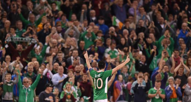 Republic of Ireland's Robbie Keane retired from international football. (REUTERS) Republic of Ireland's Robbie Keane retired from international football. (REUTERS)