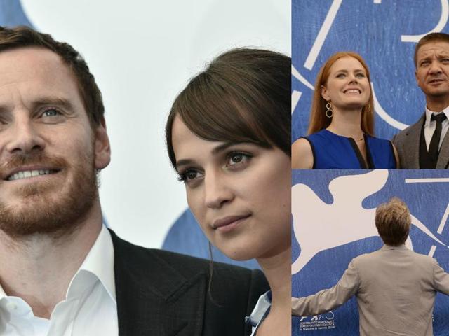 Michael Fassbender and Alicia Vikander premiered their film The Light Between Oceans and Jeremy Renner and Amy Adams brought with them their film Arrival. Michael Fassbender and Alicia Vikander premiered their film The Light Between Oceans and Jeremy Renner and Amy Adams brought with them their film Arrival.