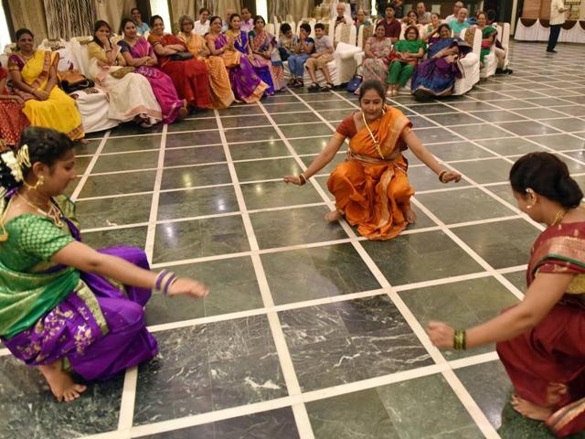 Several Mangala Gaur events are planned across the city throughout Shravan. (Pratham Gokhale/HT PHOTO)