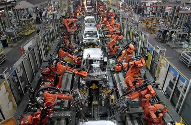 Ford cars are assembled at a plant in Chengalpattu. (REUTERS) Ford cars are assembled at a plant in Chengalpattu. (REUTERS)