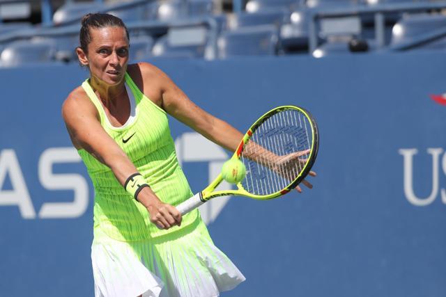 Vinci said she got nervous after losing the second set. (Reuters) Vinci said she got nervous after losing the second set. (Reuters)