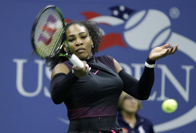 Serena Williams, of the United States, returns a shot to Vania King, of the United States. (AP Photo) Serena Williams, of the United States, returns a shot to Vania King, of the United States. (AP Photo)