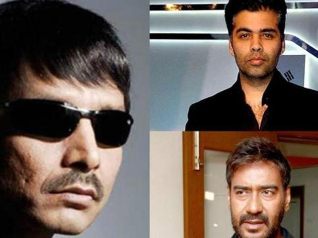 An ugly war of words going on in between Ajay, Karan and KRK. An ugly war of words going on in between Ajay, Karan and KRK.