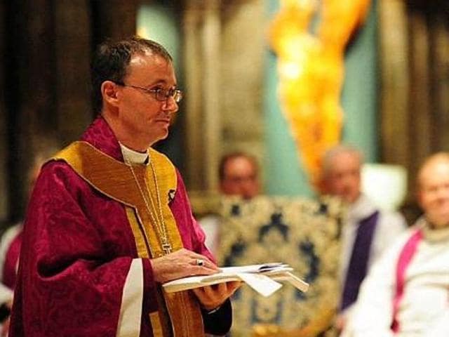 Bishop Nicholas Chamberlain became the first Church of England bishop to say that he is gay and in a relationship. (Facebook/PinkSixtyNews) Bishop Nicholas Chamberlain became the first Church of England bishop to say that he is gay and in a relationship. (Facebook/PinkSixtyNews)