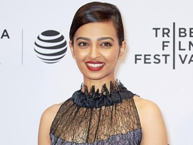 Radhika Apte will perform a dance act honouring veteran singer Asha Bhosle. Radhika is a trained contemporary dancer.(Getty Images)