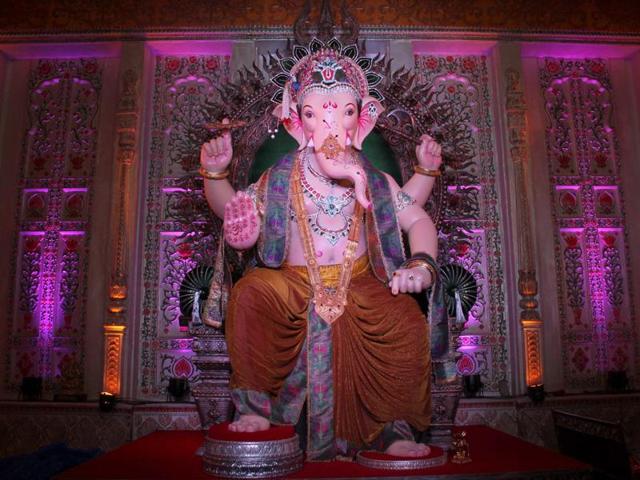 Bellam Pasham is a treat made with flour and jaggery, served as an offering to Ganesha’s mouse in Hyderabad. (Sandeep Raj) Bellam Pasham is a treat made with flour and jaggery, served as an offering to Ganesha’s mouse in Hyderabad. (Sandeep Raj)