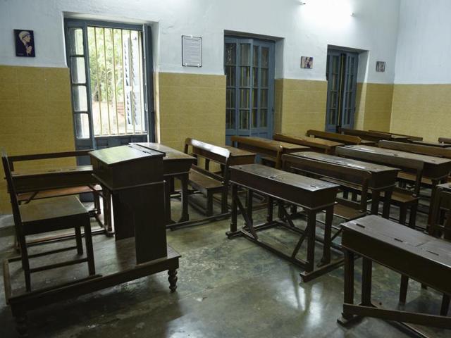 From 1944 to 1946, Mother Teresa was headmistress of Loreto St. Mary's School, located at Entally in Kolkata. (Samir Jana/HT PHOTO)