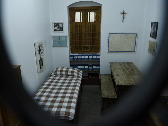 Mother's room at Mother House in Kolkata, India. (Samir Jana/HT PHOTO)