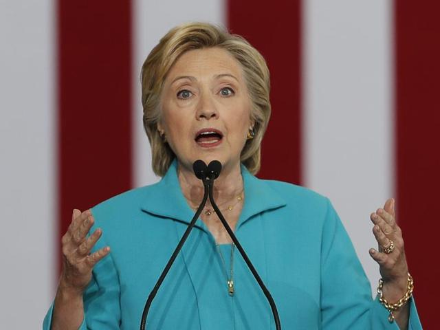 Democratic US presidential candidate Hillary Clinton’s use of a private server has been the subject of simmering controversy as she runs for president against Trump, the Republican candidate. (AP file photo) Democratic US presidential candidate Hillary Clinton’s use of a private server has been the subject of simmering controversy as she runs for president against Trump, the Republican candidate. (AP file photo)