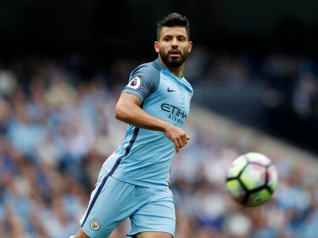 Sergio Aguero has been banned for three matches after being found guilty of violent conduct. (Reuters Photo) Sergio Aguero has been banned for three matches after being found guilty of violent conduct. (Reuters Photo)