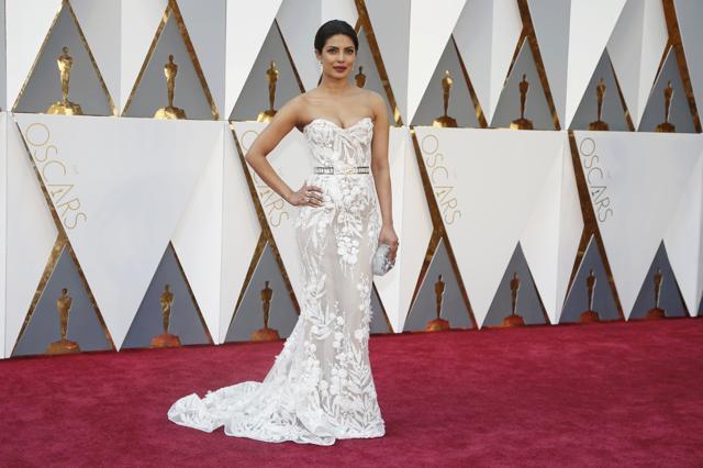 Priyanka Chopra at the 88th Academy Awards in Hollywood, California, back in February, where she went for a Zuhair Murad. (REUTERS/Lucy Nicholson)