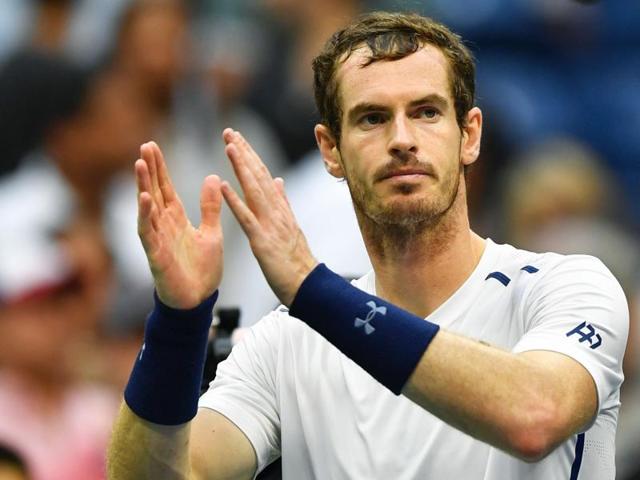 Andy Murray of Great Britain celebrates after defeating Paolo Lorenzi of Italy. (AFP) Andy Murray of Great Britain celebrates after defeating Paolo Lorenzi of Italy. (AFP)