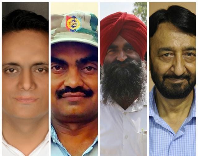 Rajinder Kumar (Govt Senior Secondary School for Girls, Railway Road, Fazilka), Om Prakash Setia (Govt Model Senior Secondary School, Kulrian, Mansa), Parminder Singh (Govt Middle School, Galib Ran Singh, Jagraon, Ludhiana) and Arun Kumar Sharma (Govt Model Senior Secondary School, Chandigarh )