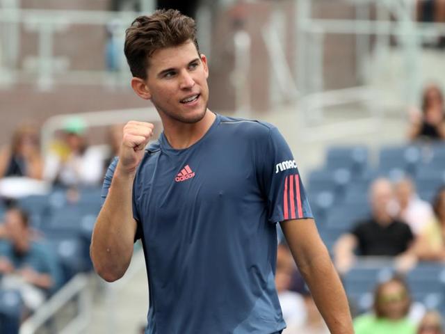 Dominic Thiem of Austria with a fist-pump after winning against Pablo Carreno Busta of Spain. (Reuters) Dominic Thiem of Austria with a fist-pump after winning against Pablo Carreno Busta of Spain. (Reuters)