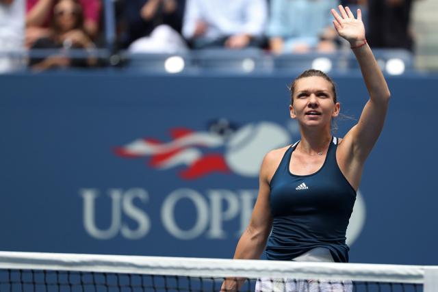 Halep came back from a break down in the decider to win. (Reuters) Halep came back from a break down in the decider to win. (Reuters)