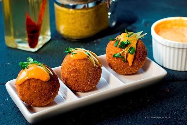 Sweet Arncini balls.