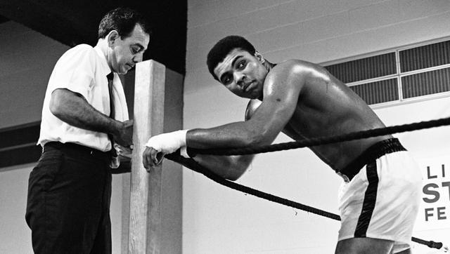 Muhammad Ali with his trainer Angelo Dundee ahead of his fight with Ernie Terrell at the Astrodome, Houston, Texas, on Feburary 6, 1967. (REUTERS) Muhammad Ali with his trainer Angelo Dundee ahead of his fight with Ernie Terrell at the Astrodome, Houston, Texas, on Feburary 6, 1967. (REUTERS)