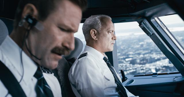 This image released by Warner Bros. Pictures shows Tom Hanks in a scene from Sully. (AP) This image released by Warner Bros. Pictures shows Tom Hanks in a scene from Sully. (AP)