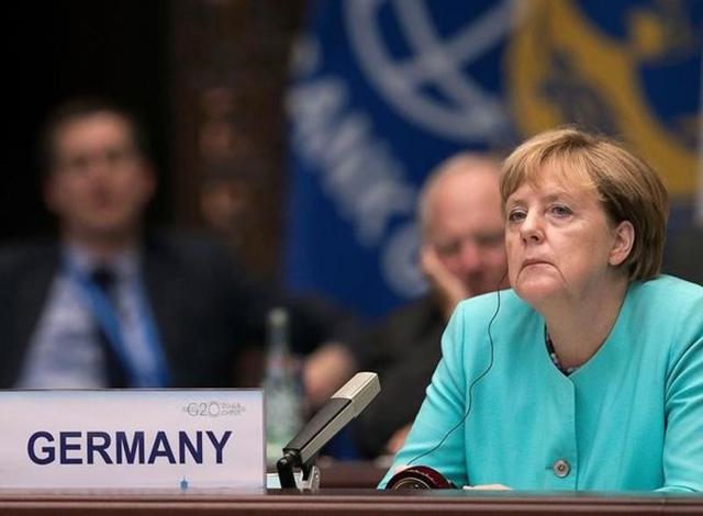Bad news from home for Merkel. (REUTERS) Bad news from home for Merkel. (REUTERS)