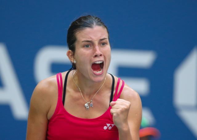 Anastasija Sevastova also beat Garbine Muguruza in the second round. (AFP) Anastasija Sevastova also beat Garbine Muguruza in the second round. (AFP)