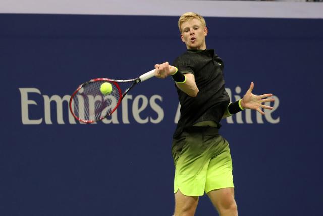 Edmund broke Djokovic twice at the start of the third set before the Serb broke back and went on to complete the win. (Reuters)