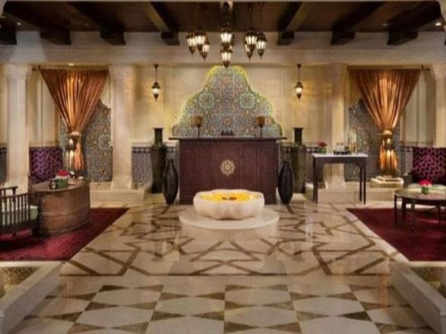 Emirates Palace Spa (Abu Dhabi) was voted the best hotel spa in 2016. 