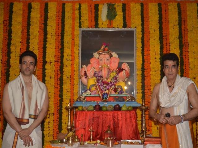 Ganesh Chaturthi has always been a big occasion for Jeetendra and his family. (IANS) Ganesh Chaturthi has always been a big occasion for Jeetendra and his family. (IANS)