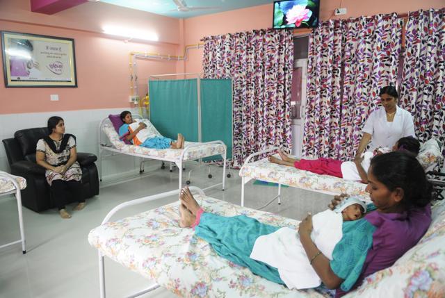 Kangaroo Mother Care unit at Veerangana Avanti Bai Women’s Hospital (Deepak Gupta/ Hindustan Times) Kangaroo Mother Care unit at Veerangana Avanti Bai Women’s Hospital (Deepak Gupta/ Hindustan Times)
