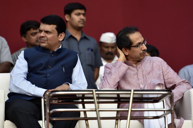 Chief Minister Devendra Fadnavis can get away by saying that the Uttar Bharatiyas were always welcome to Maharashtra only in the event that his party does not ally with the Shiv Sena at the BMC polls.(HT File Photo)