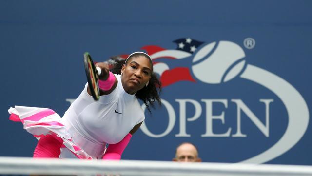 Against Shvedova, Serena Williams hit the fastest serve of the tournament thus far at 126mph. (Reuters)