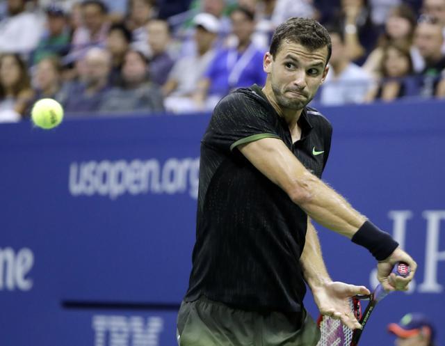 Dimitrov won their last meeting, but on Monday, he was totally outclassed by Murray. (AP) Dimitrov won their last meeting, but on Monday, he was totally outclassed by Murray. (AP)