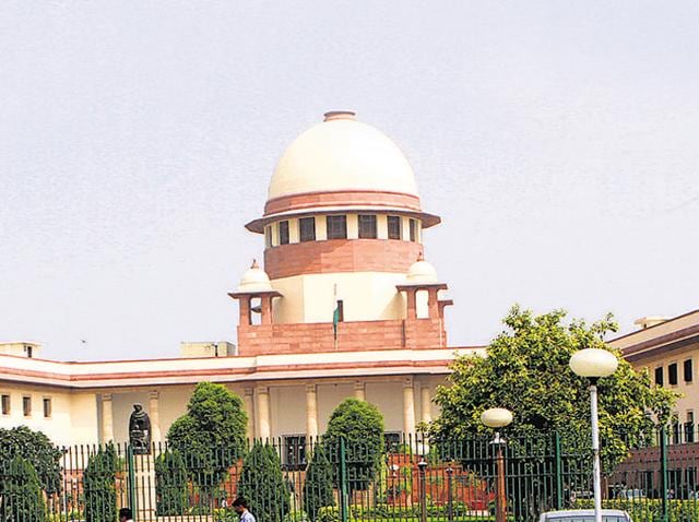 SC refused to entertain a petition that asked it to direct police chiefs to examine sedition instances before registering a case.(Arvind Yadav/HT File Photo)