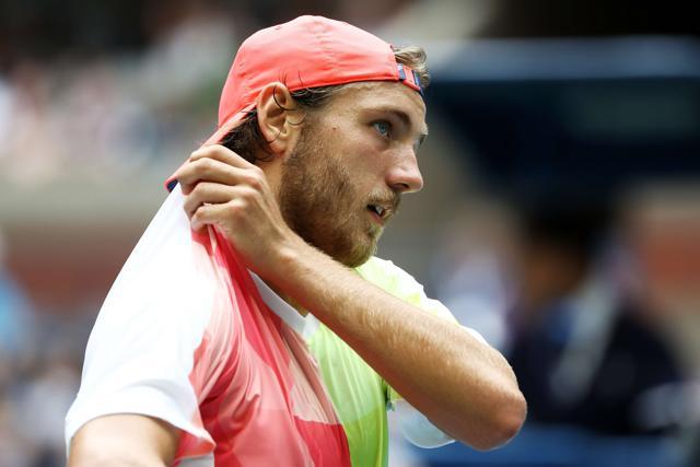 Having played three straight five-setters coming in, Pouille conceded that he’d perhaps spent more time than he would have liked on court. (AFP)