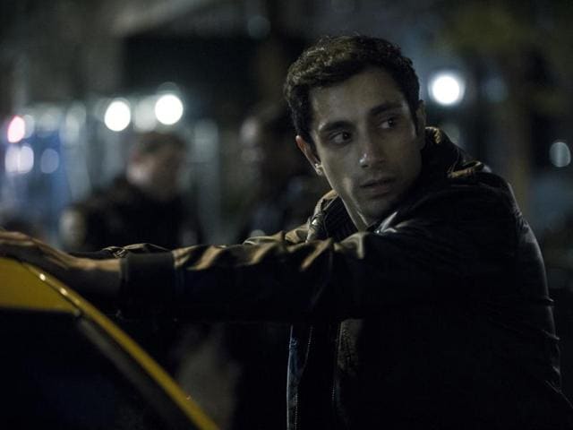 Riz Ahmed gets arrested on the night of the murder.(HBO)