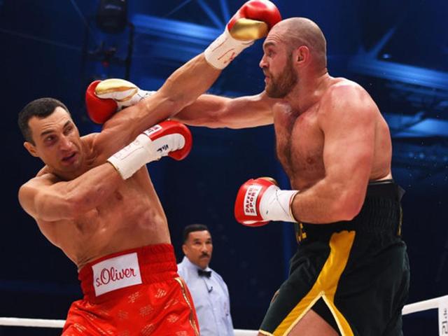 Tyson Fury’s rescheduled heavyweight title rematch against Wladimir Klitschko will take place on October 29. (AFP Photo) Tyson Fury’s rescheduled heavyweight title rematch against Wladimir Klitschko will take place on October 29. (AFP Photo)