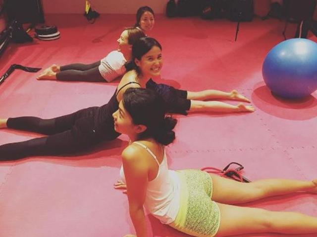 Usually I have kick boxing lessons 2-3 times a week, but it’s been in 2 weeks. Missed you kick boxing. (Instagram) 
