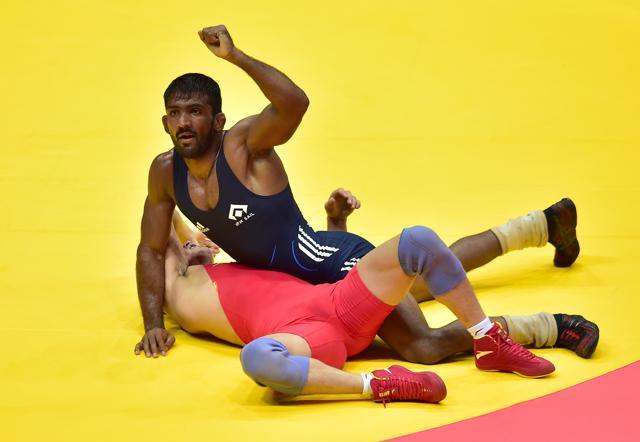 Dutt expressed relief that a fellow wrestler was cleared of doping, that the ethics of the sport hadn’t further suffered. (AFP) Dutt expressed relief that a fellow wrestler was cleared of doping, that the ethics of the sport hadn’t further suffered. (AFP)