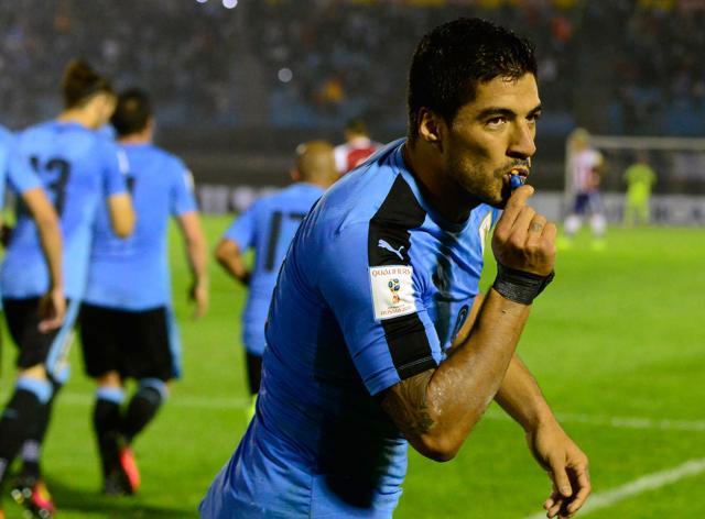Suarez set up two goals and scored one himself. (AFP) Suarez set up two goals and scored one himself. (AFP)