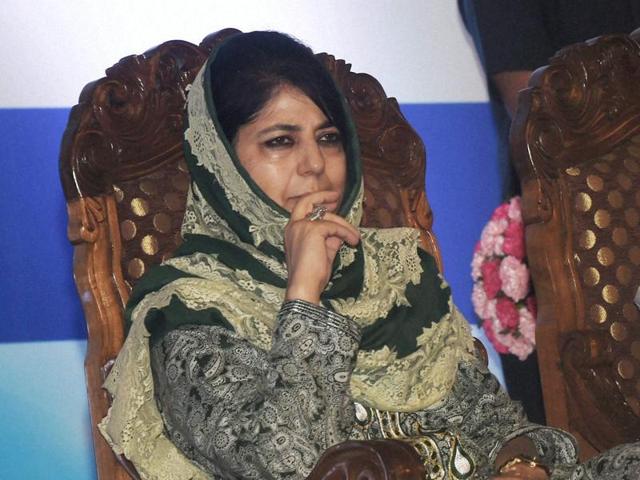 Jammu and Kashmir chief minister Mehbooba Mufti in Srinagar. (PTI Photo) Jammu and Kashmir chief minister Mehbooba Mufti in Srinagar. (PTI Photo)
