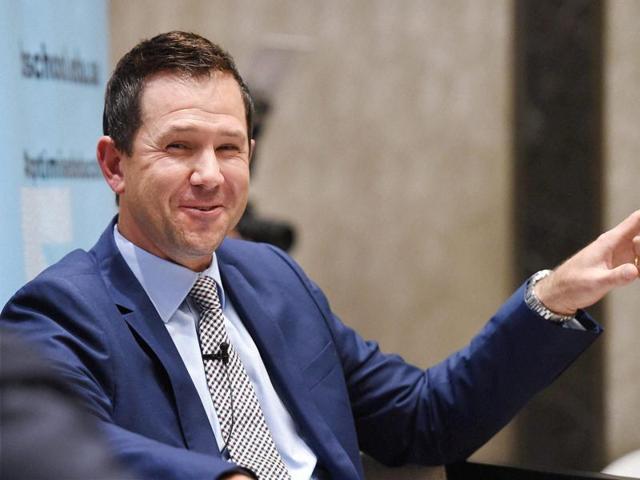 Australian former cricketer Ricky Ponting plays cricket at the Australian High Commission in New Delhi. (AFP Photo) Australian former cricketer Ricky Ponting plays cricket at the Australian High Commission in New Delhi. (AFP Photo)