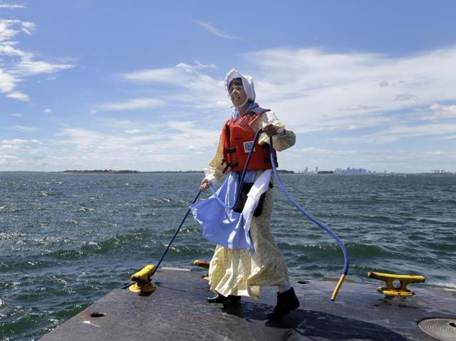 The US Coast Guard's last manned station will celebrate the 300th anniversary of its first lighting on September 14th. (AP)
